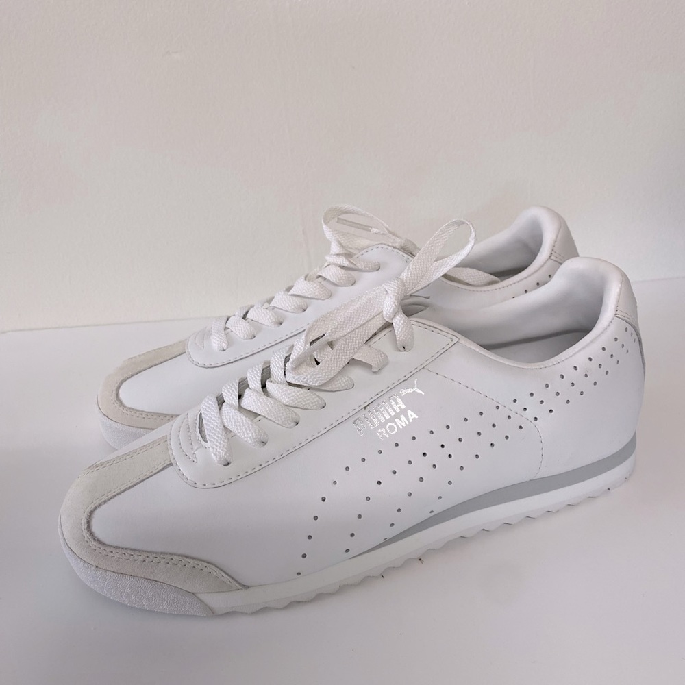 $20 Puma Roma White Cream Never Worn Men’s 9